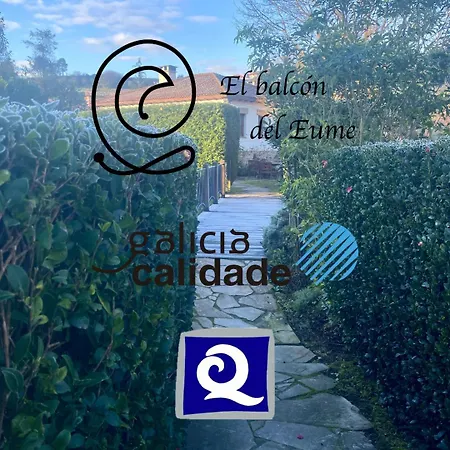 El Balcon Del Eume, Cantina Rio Coves Puentedeume Exterior foto